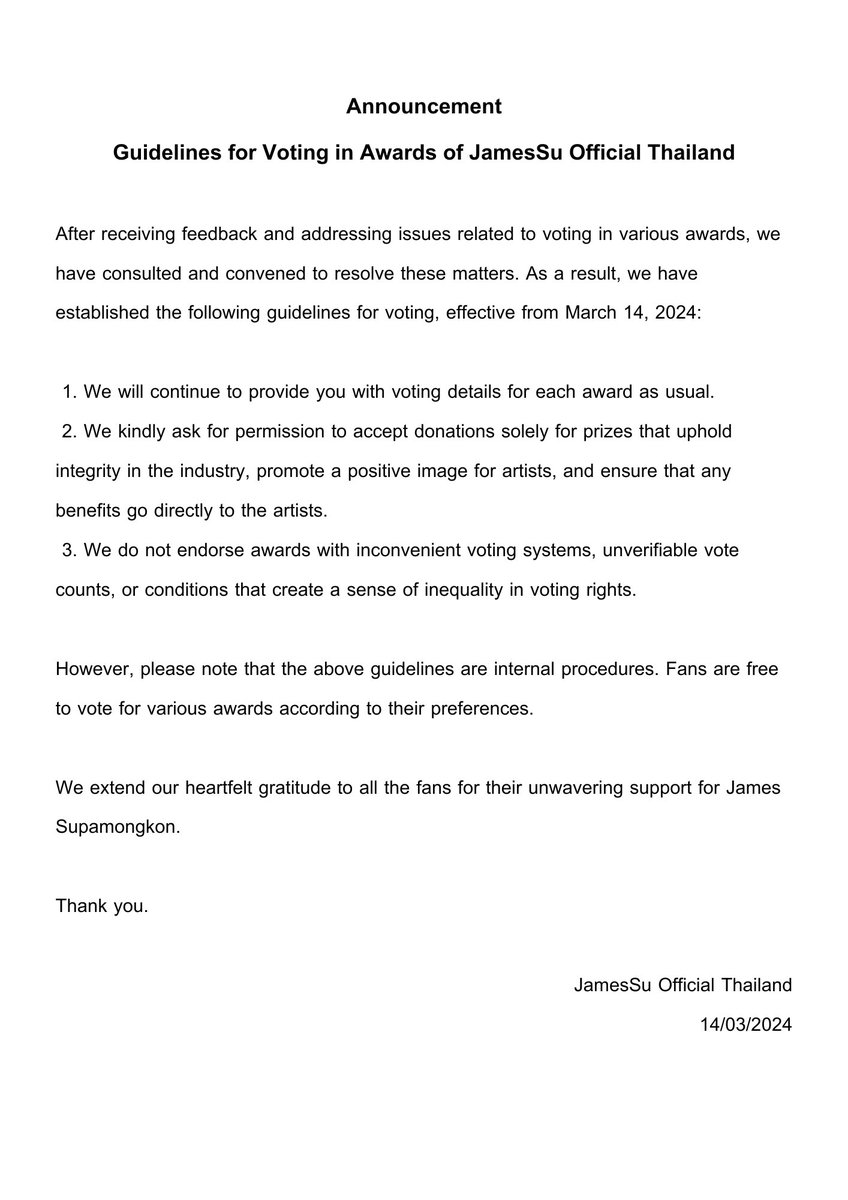 JamesSu Official Thailand tweet media