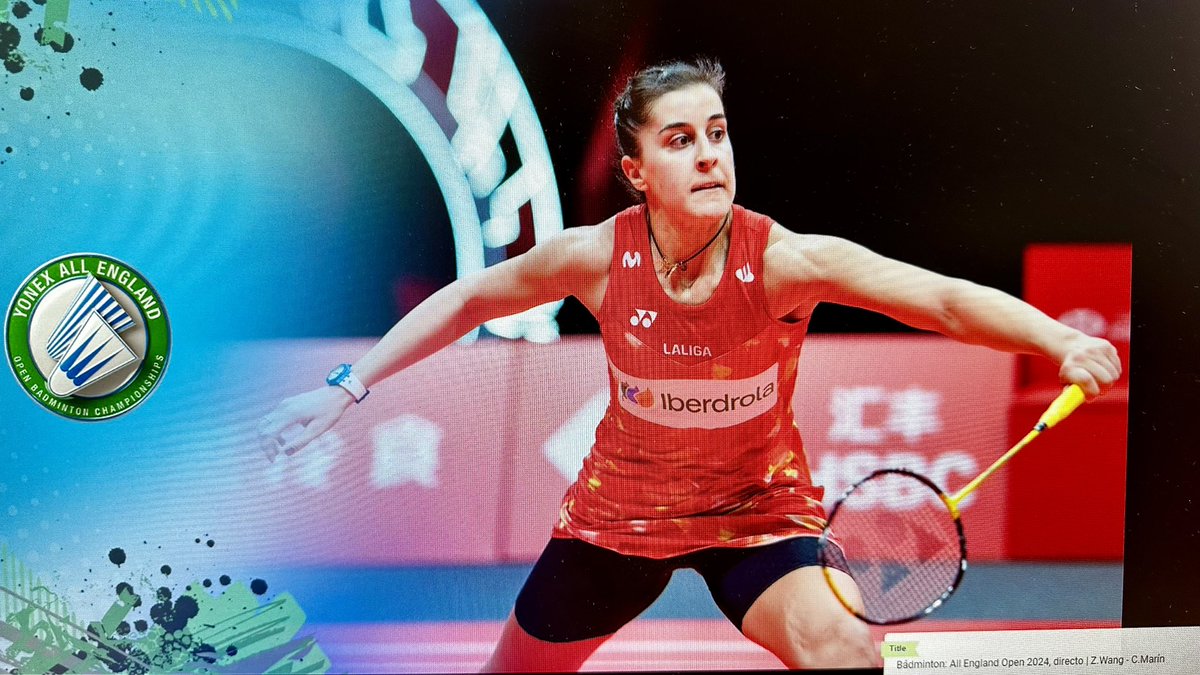 Preparadas @BeaCorrales y yo para retransmitir en breve @rtveplay partido R16 @CarolinaMarin 🇪🇸@YonexAllEngland contra WHANG Zhi Yi 🇨🇳 n°9 ranking mundial #VamosCaro #PuedoPorquePiensoQuePuedo  💪🏼🏸
rtve.es/play/videos/di…