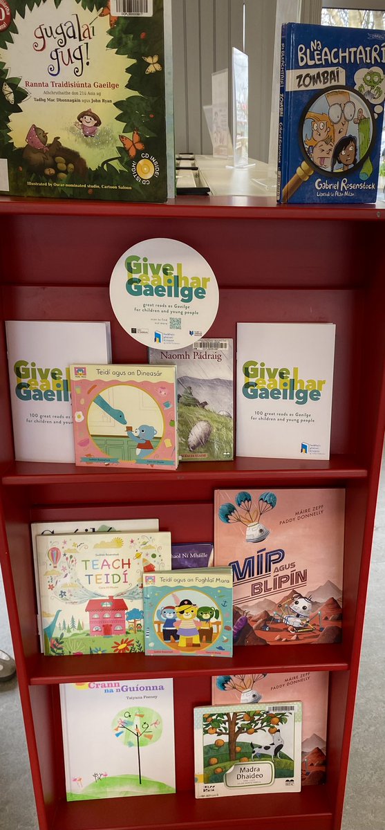 Sadhbh Rosenstock (@5rosenstock) on Twitter photo Maidin iontach i Leabharlann Ráth Éanna leis na páistí agus a dteidithe 📚🧸
A fun-filled week of events in libraries and schools. Míle buíochas for supporting Irish-language books 💚
<a href="/dubcilib/">Dublin City Libraries</a> <a href="/KidsBooksIrel/">Children's Books Ireland</a>
Beautiful artwork <a href="/ciarasworld/">Ciara Ní Dhuinn</a> Maidin iontach i Leabharlann Ráth Éanna leis na páistí agus a dteidithe 📚🧸
A fun-filled week of events in libraries and schools. Míle buíochas for supporting Irish-language books 💚
<a href="/dubcilib/">Dublin City Libraries</a> <a href="/KidsBooksIrel/">Children's Books Ireland</a>
Beautiful artwork <a href="/ciarasworld/">Ciara Ní Dhuinn</a>