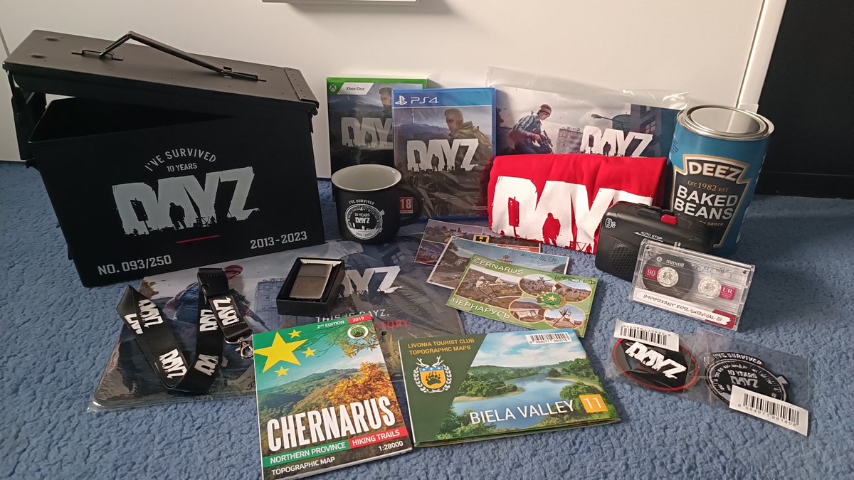 Damn ..... I just received a gift from <a href="/bohemiainteract/">Bohemia Interactive</a> few  minutes ago 😍. I am fucking in love with it. Huge hug to all in the team 🤘🏻 You guys rock !
Thank you so much for gifting the box <a href="/DayZ/">DayZ 🖥 🎮 ❤️</a> 🎁

New decoration update in my streaming background soon ❤️