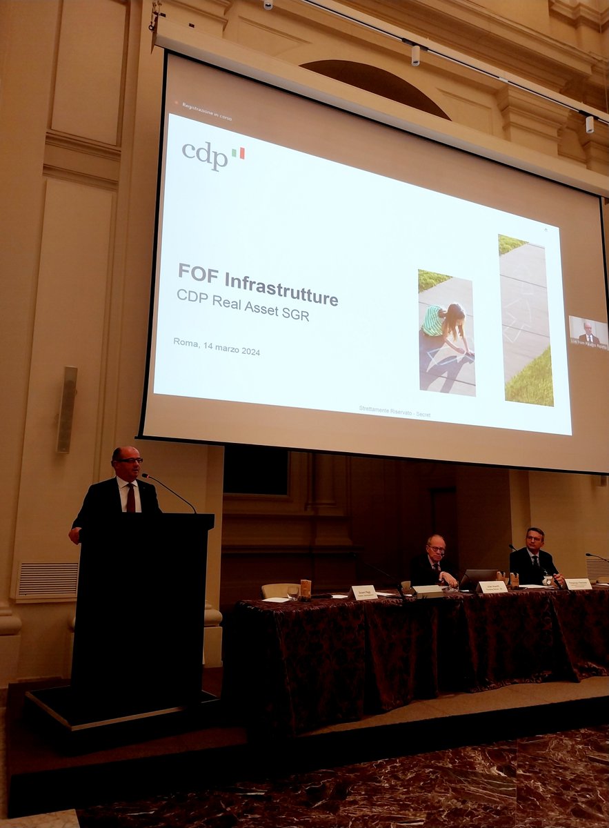 Come <a href="/Assofondi/">Assofondipensione</a> abbiamo presentato stamani, durante l’evento “Rendimenti Attesi” organizzato da European Investment Consulting, il “FOF Infrastrutture”, il nuovo fondo gestito da CDP Real Asset SGR (Gruppo <a href="/GruppoCDP/">Cassa Depositi e Prestiti</a>).
#FOF #Infrastrutture