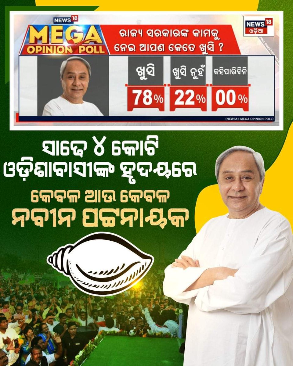 AparnaD90240286's tweet photo. କଥା ନୁହେଁ କେବଳ କାମ, ଓଡ଼ିଶାବାସୀଙ୍କର ପ୍ରିୟ ନେତା ନବୀନ। ସାଢେ ୪ କୋଟି ଓଡ଼ିଆଙ୍କ ହୃଦୟର ହିରୋ ନବୀନ ପଟ୍ଟନାୟକ🙏

@Naveen_Odisha https://t.co/StKj6meSUE
