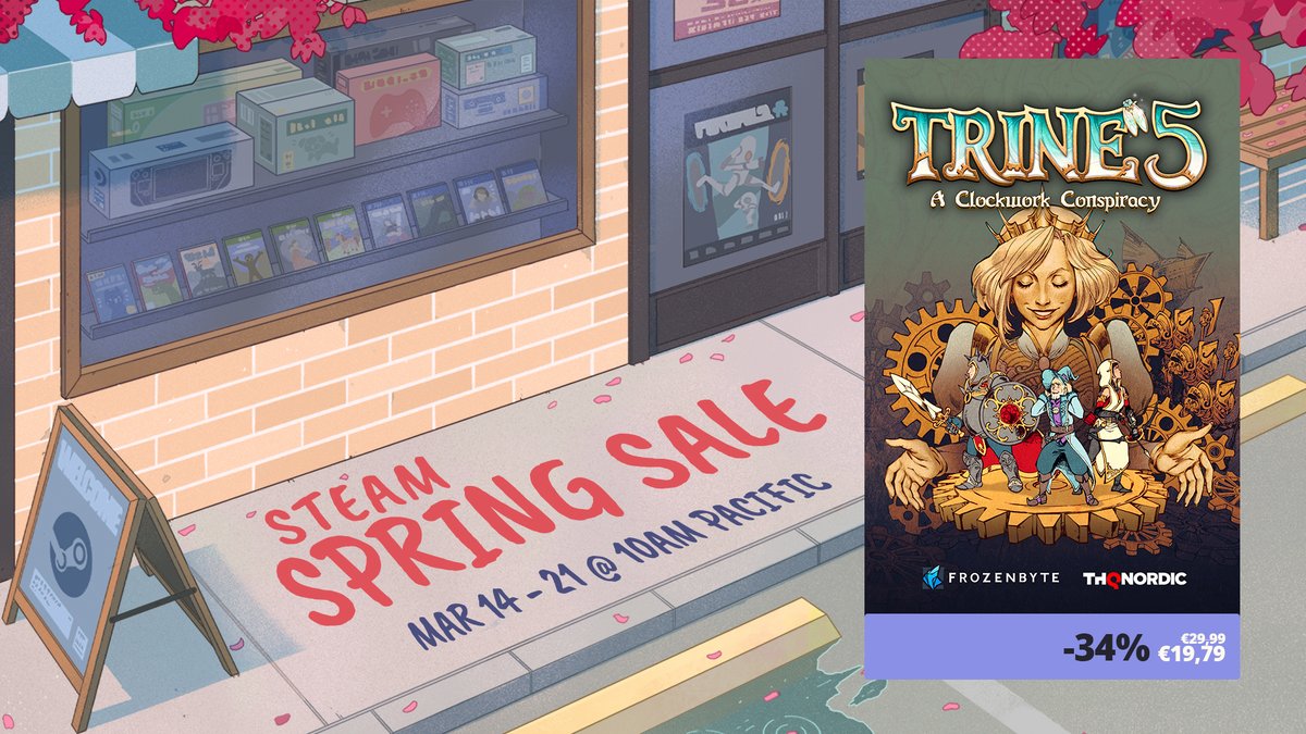 Trine 5: A Clockwork Conspiracy tweet media