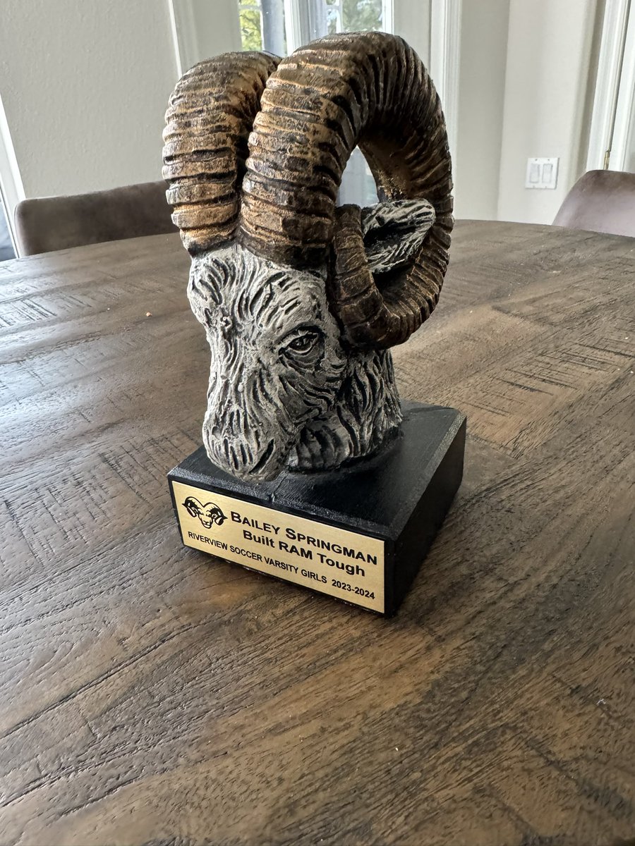 BaileySpringman's tweet photo. Great way to end high school soccer season with a district win! Thank you to my coaches for selecting me for the ram tough award and my teammates for an awesome season! I also earned the scholarship athlete award with a 4.0 gpa (unweighted).🐏🐏⚽️ https://t.co/h0BQLyW6Vv