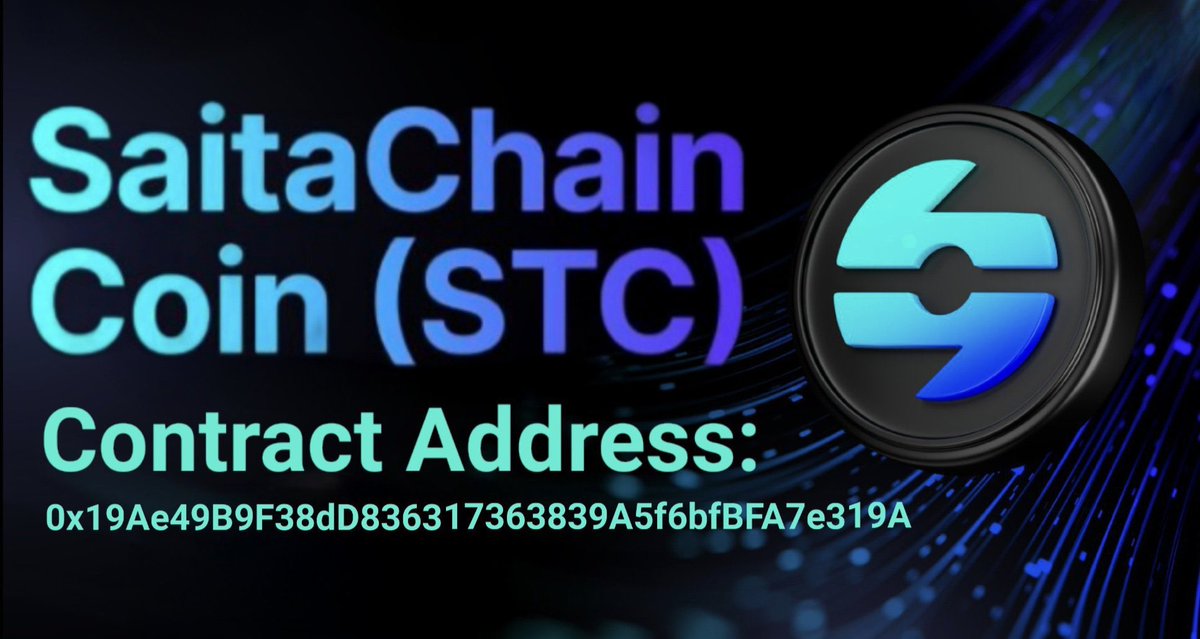 LFG #Saitachain blockchain releases on March 26th, #STC will officially be a blockchain coin.!! Fill your bags

#saitapro #saitacard #saitapay #saitaid #xbridge #crypto #BITCOIN <a href="/SaitaChainCoin/">SaitaChainCoin</a> <a href="/mannythehitman/">Mkay SaitaChain ⛓️</a>