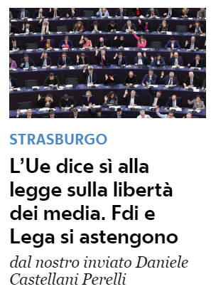 Mi sarei meravigliata del contrario...
#Lega 
#fratelliditalia
#libertàdistampa