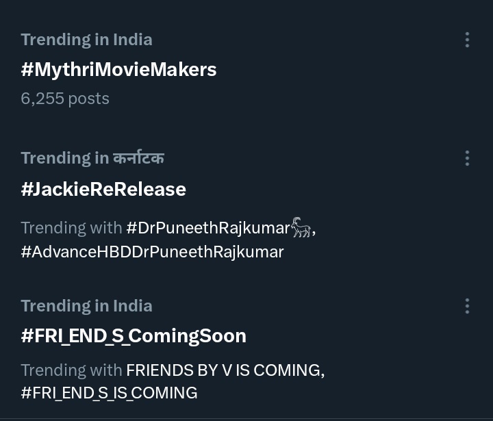 PFCOfficial_'s tweet photo. Our trend was massively successful 🔥
Thanks for everyone who participated in it.
And yes it's not over yet , tomorrow is a huge day 🤌🏻

Comment down which show are u guys watching jackie!!!

JACKIE FEVER BEGINS 

#AdvanceHBDDrPuneethRajkumar https://t.co/lyiixw7eNz