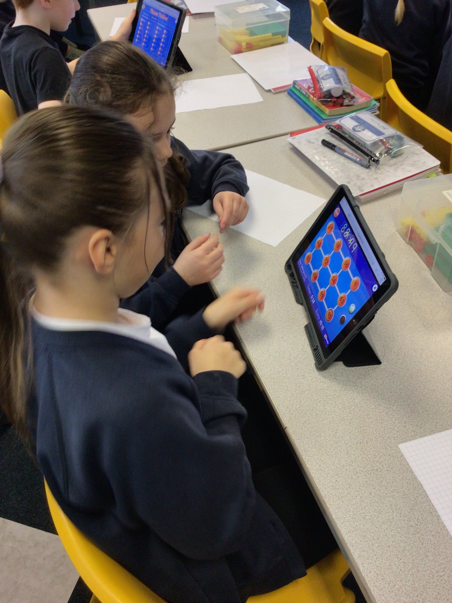 5GH loved being part of <a href="/ManorMATrust/">Manor Multi Academy Trust</a>’s Ed Tech project and joined in with a live Maths lesson from <a href="/ManorPrimarySch/">Manor Primary School</a>. They were able to see her on screen modelling methods  as well as listening  to other pupils. They could even share their answers via a mircophone #EdTech