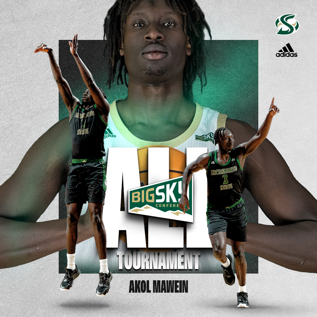 Congratulations to Akol Mawein, who was named all-Big Sky Tournament! 3 game averages: 16.3 ppg 3.3 rpg 57% FG (16-28) 75% 3FG (3-4) 82% FT (14-17) 25 pts vs Idaho 17 pts vs Eastern Washington #StingersUp