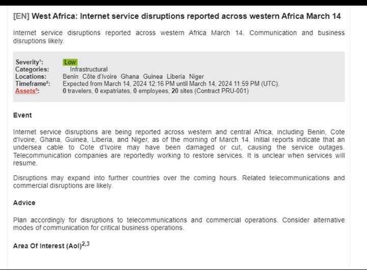 For those wondering why ur network service provider like mtn has been misbehaving, here is the reason
