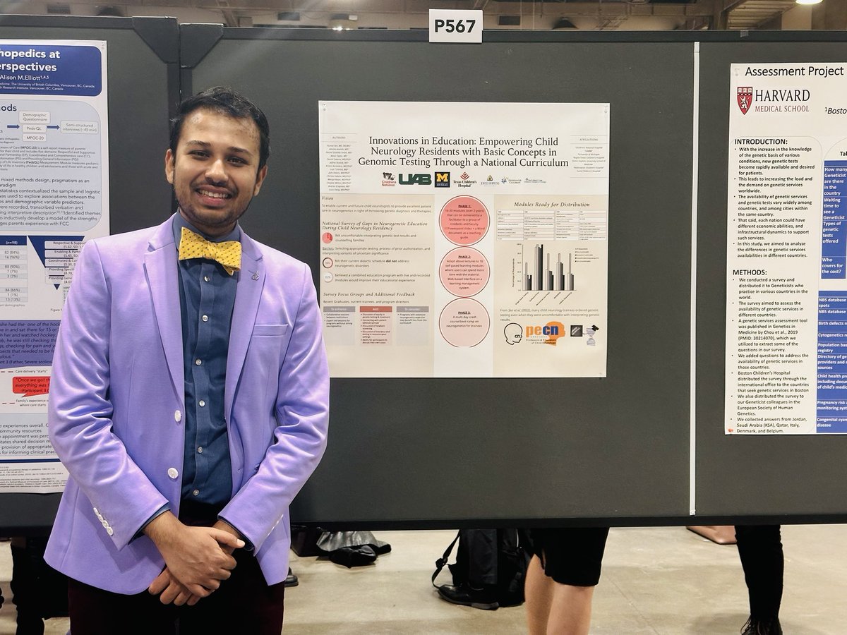 Pediatric neurological disorders are a collection of rare genetic entities. How can we empower neurology trainees and practitioners in basics of genetic testing for better care of patients? Stop by at poster P567 to learn more about our curriculum and collaborative opportunities.
