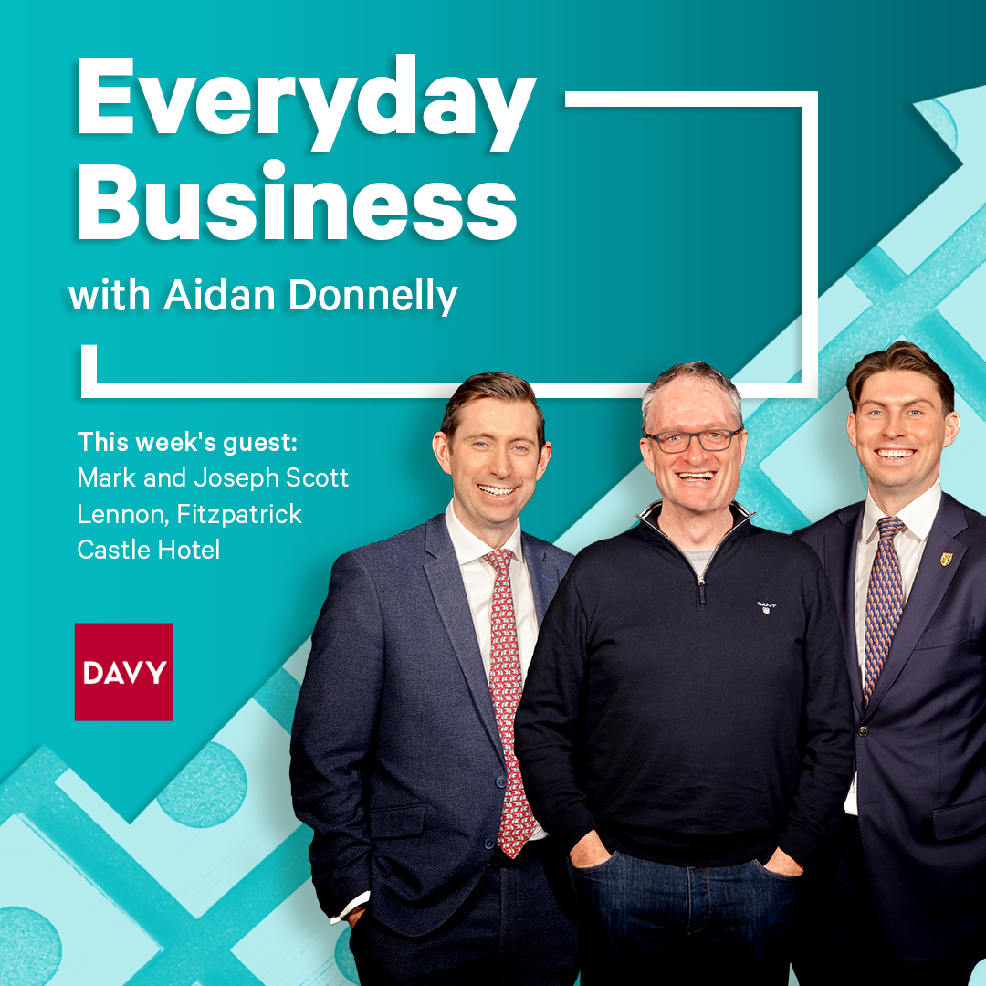 The latest episode of 'Everyday Business with @aidandonnelly1' was released today with brothers Mark and Joseph Scott Lennon from @FitzCastle Hotel, Killiney. Tune in to hear great insights from the #hospitality industry open.spotify.com/episode/2ZOohI… #insight