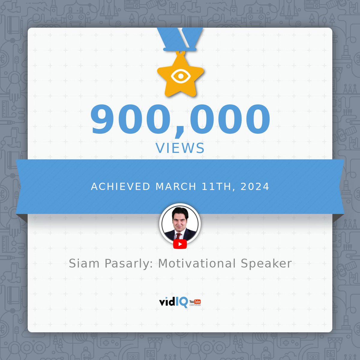 siamuden's tweet photo. A huge thank you to all of you for watching my videos! I'm incredibly grateful to have reached 900,000 views on YouTube. Your support means the world to me and motivates me to keep creating great content.
Let me know what kind of content you'd like to see more. https://t.co/Eq2MXst34m