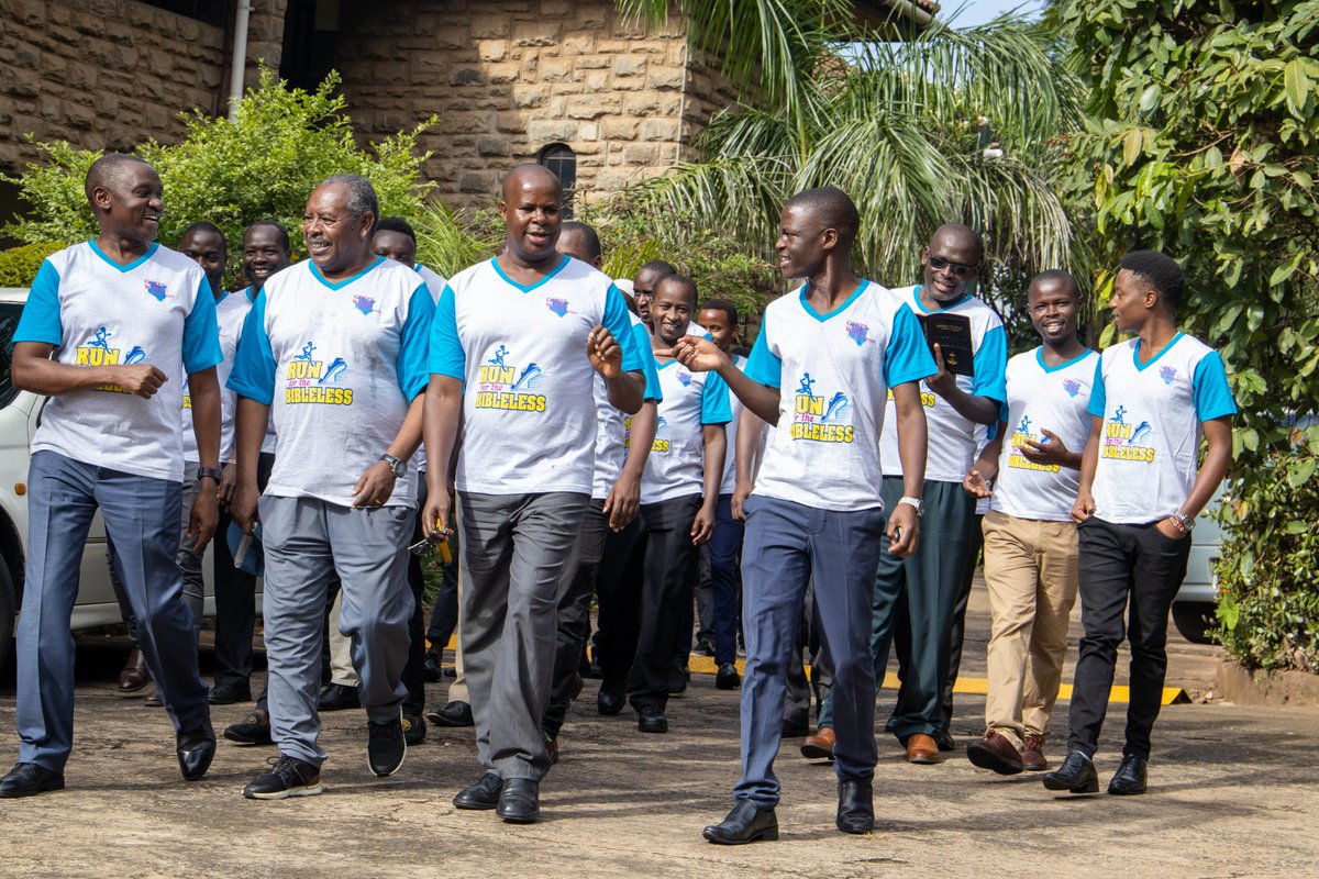 #runforthebibleless2024  will be a 10 Km Run and a 5 Km Walk. See you on Saturday.