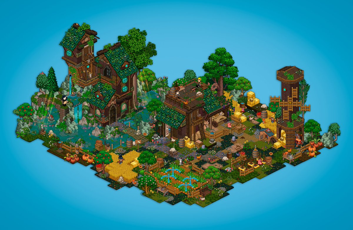 Casa de campo 🌱- Feito em <a href="/habblivein/">Habblive</a> 
.
.
.
Country house 🌱