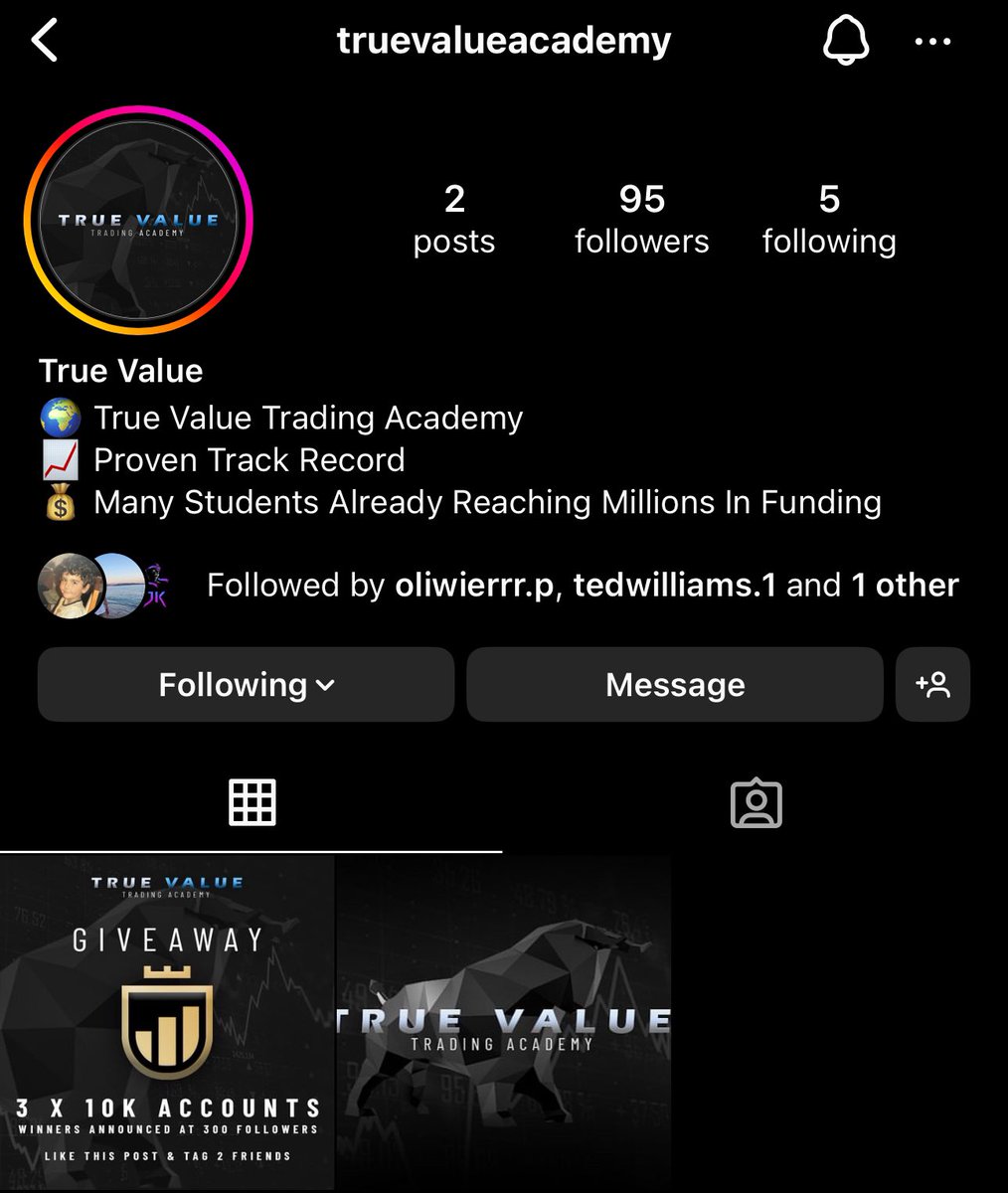JKcomeup's tweet photo. Me and @tradeld_ have joined forces to give away 3 FREE 10K funded accounts courtesy of @MyFundedFX 

All you need to enter is follow our Instagram page, like the post and tag 2 friends 

Winners chosen at 300 followers 💎💎 https://t.co/YQWAoxTmvU