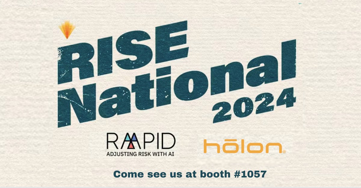 This week, Holon Solutions joins <a href="/raapidinc/">RAAPID</a> for the RISE National 2024 conference in Nashville, Tennessee. Come stop by and meet our sales executive Jim Bogdan, at booth # 1057. We can't wait to see you there!!

#risenational2024