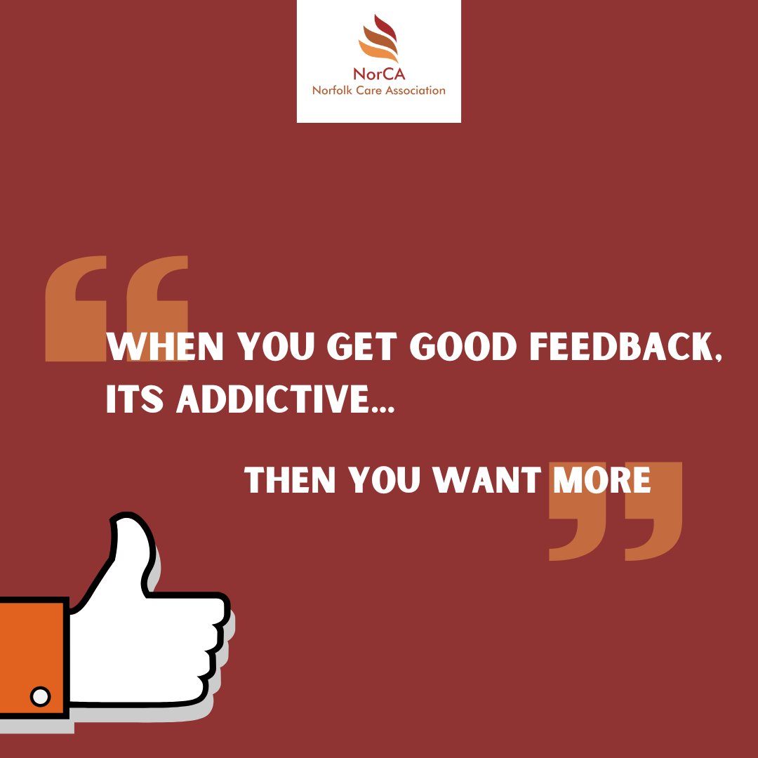 Something inspirational and motivating said by our host @SallyHardys (NICHE Anchor Institute) for the Leading Outstanding Services; embedding a culture of continuous improvement. Encourage a culture of continuous improvement by giving employee good regular feedback! #Feedback