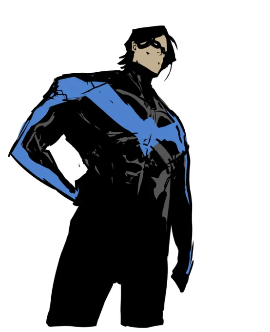 Smiling Batman! 