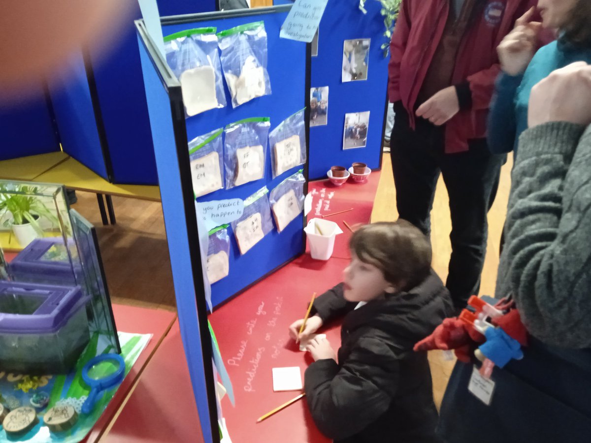 A fantastic whole school science event to celebrate British Science Week. Thank you for all of the Year 6 children for their expert help and all the families who attended our science fair. #BritishScienceWeek #britishscienceweek2024