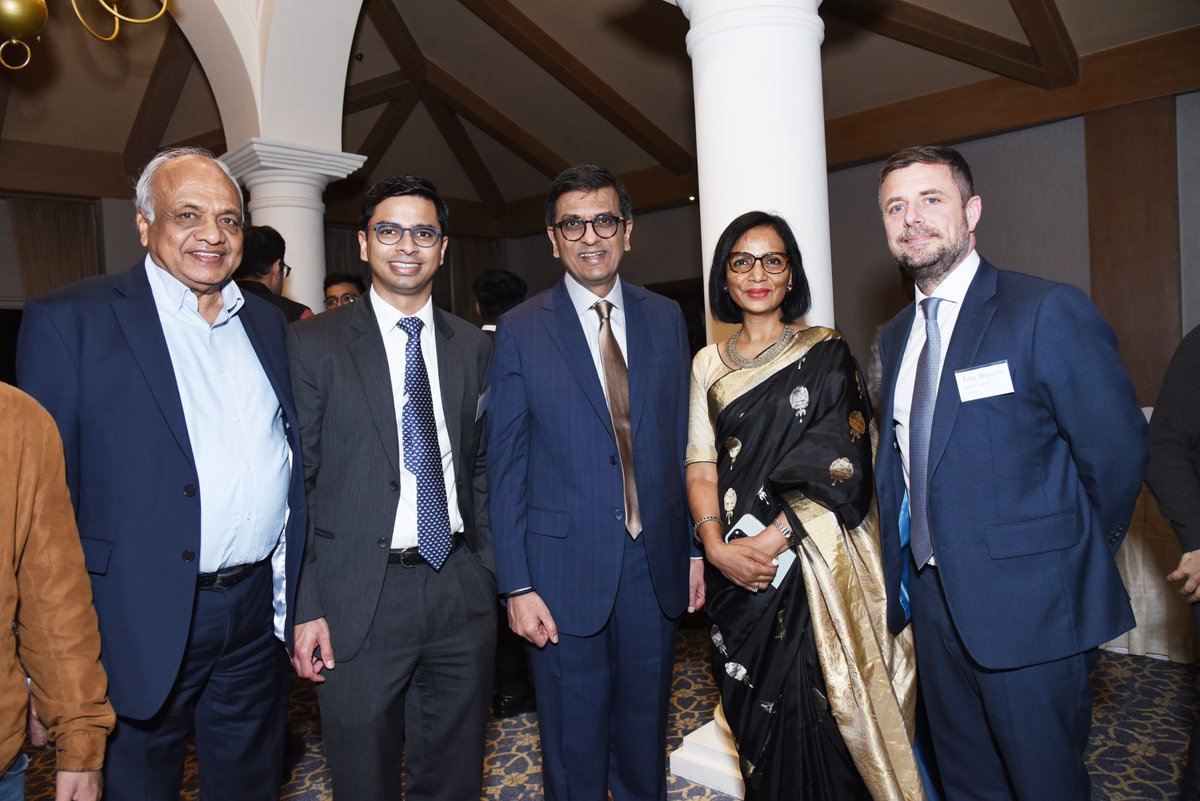 Last Saturday Daniel Jowell KC, Fionn Pilbrow KC, Chintan Chandrachud and Tony Burgess of Brick Court Chambers hosted a reception during Delhi Arbitration Weekend 2024. A huge thank you to everyone who attended. #DAW2024 #DAW #ArbitrationWeekend
