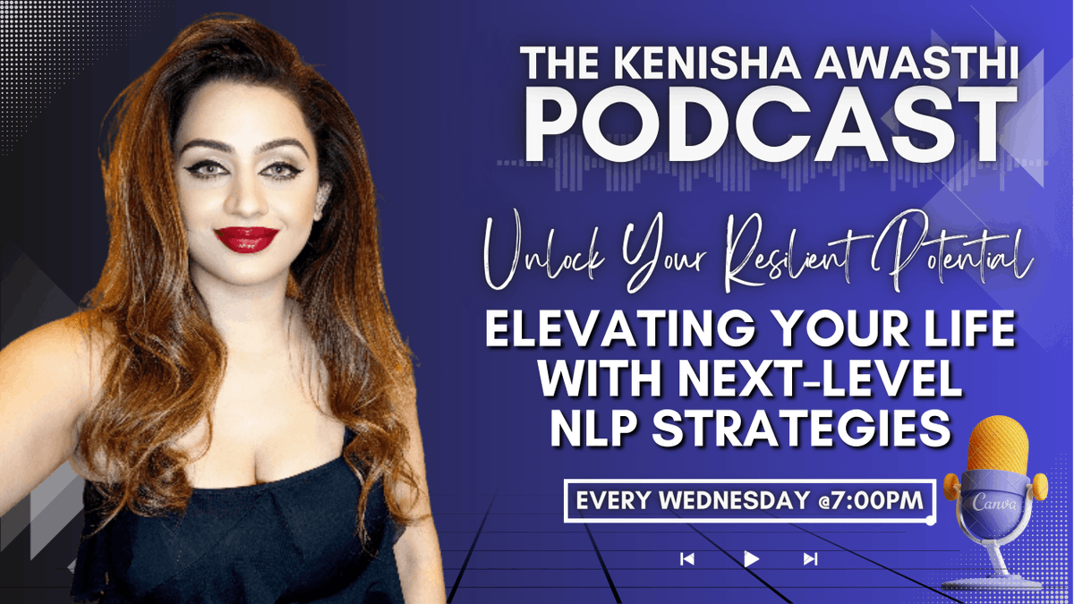 🎙️ Join me on the Kenisha Awasthi Podcast as we explore the transformative power of Neuro-Linguistic Programming (NLP). Learn how to manifest your dreams effortlessly with beginner-friendly NLP techniques. #NLP #Manifestation #KenishaAwasthiPodcast 🎧✨ youtube.com/watch?v=uKAWax…