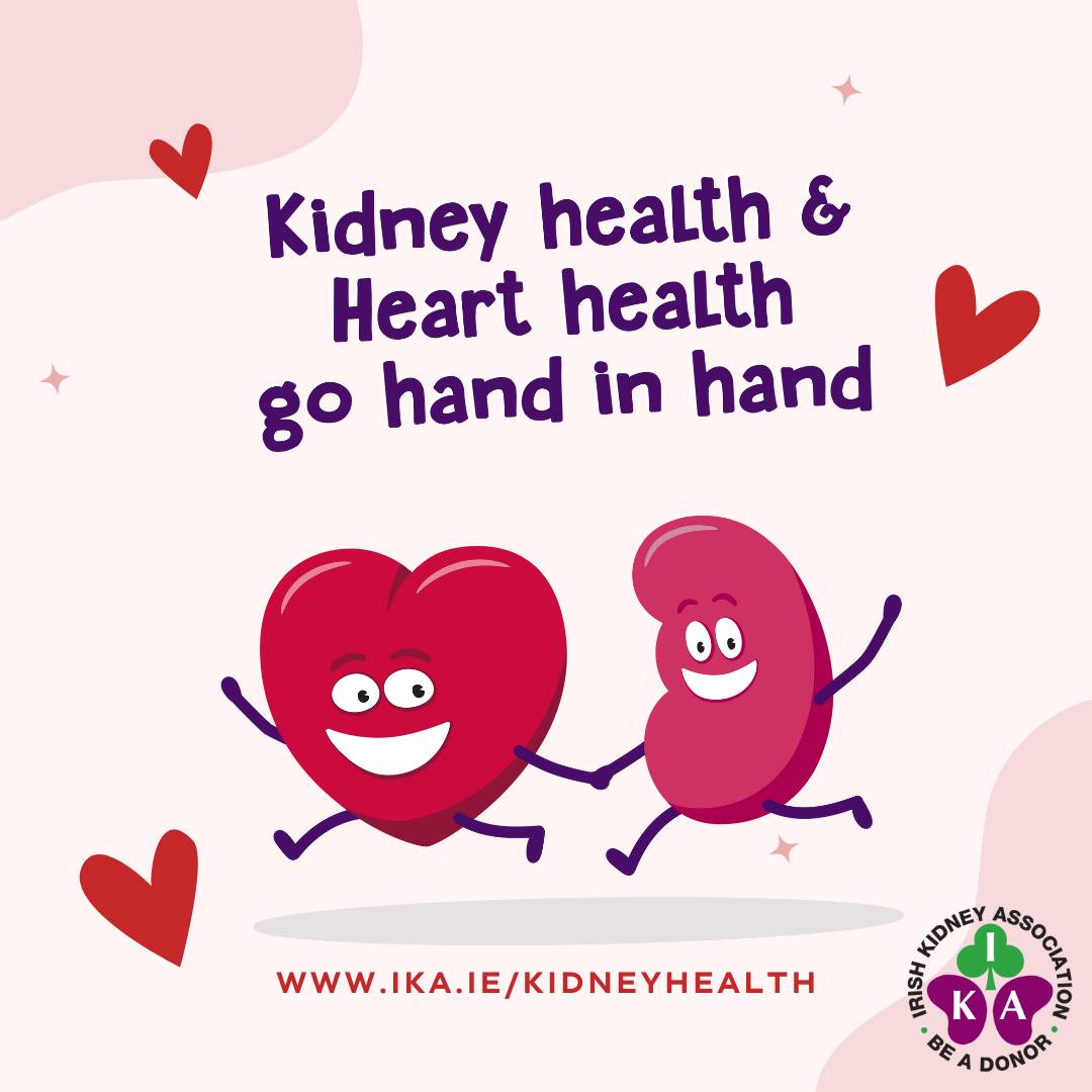 CroiHeartStroke's tweet photo. Today is #WorldKidneyDay
Do you know about the heart & kidney connection?
Keeping our hearts healthy helps keep our kidney healthy & vice versa! Knowing your numbers & maintaining blood pressure is linked to a healthy heart & reduces risk of kidney disease.
#WeWorkTogether https://t.co/E7ACqUqxfX
