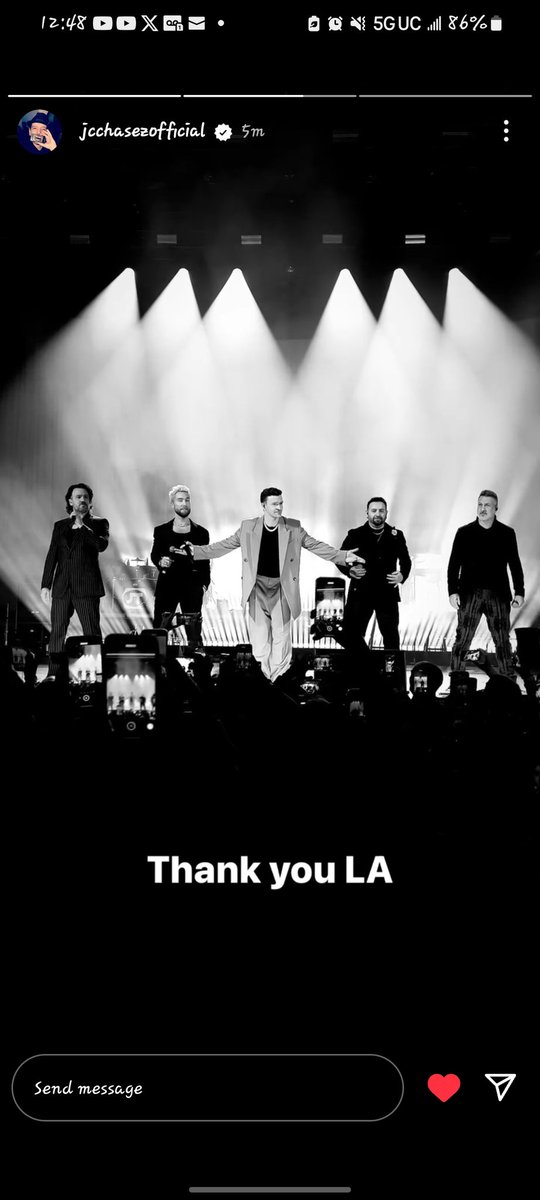 KellieMo86's tweet photo. I went to sleep crying and woke up crying  😭 This is what we wanted but.....we want more @NSYNC. My heart is so happy, and when @jtimberlake said, "Ladies and gentlemen, we are *NSync....." I lost it even more 😭😭😭 @MissionNsync https://t.co/eYwkinIq5h