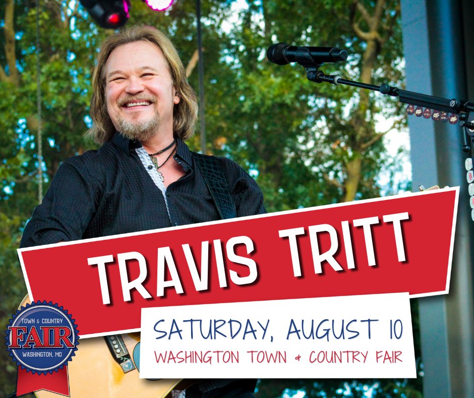 August 10 looks like a Great Day to Be Alive in WashMO as we welcome @Travistritt  to the Pepsi Main Stage! #24washmofair #thisfairsforyou