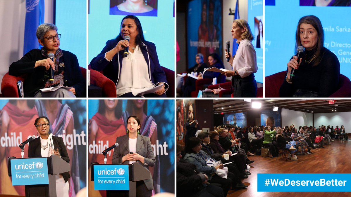 Everyone has the right to social protection. Yet many are left behind—especially women and girls. Yesterday, we highlighted the importance of making social protection more gender-responsive, which strengthens communities and societies for every person. #WeDeserveBetter | #CSW68