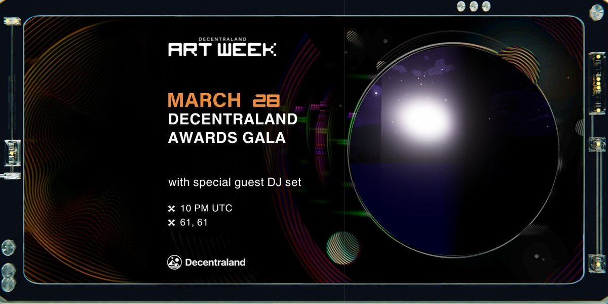 Calling all metaverse DJs🎧

Want to spin the decks at the #DCLAW24 Awards Gala? 

1️⃣Add a comment here with your submission as a comment
2️⃣Get your fans to like your comment

DJ with most likes on their comment by March 17 12pm UTC will perform for 40 min &amp; receive 500 MANA 🔥