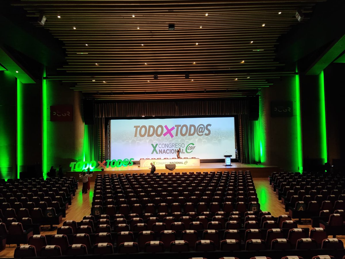 S.I.C. (@sicongresos) on Twitter photo 🎥 ¡Muy contentos de participar en el #XCongresoCSIF! 🎬 Hoy a los mandos de la realización en directo y de la emisión en #streaming 💪Gracias por hacernos formar parte de esta increíble experiencia <a href="/CSIFnacional/">CSIF Nacional</a>
#XCongresoCSIF #TodoXtodos #granada #sicongresos <a href="/pcongresosgrx/">Palacio de Congresos de Granada.</a> 🎥 ¡Muy contentos de participar en el #XCongresoCSIF! 🎬 Hoy a los mandos de la realización en directo y de la emisión en #streaming 💪Gracias por hacernos formar parte de esta increíble experiencia <a href="/CSIFnacional/">CSIF Nacional</a>
#XCongresoCSIF #TodoXtodos #granada #sicongresos <a href="/pcongresosgrx/">Palacio de Congresos de Granada.</a>