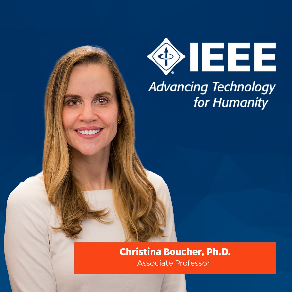 Congratulations to Dr. Boucher on being selected as a IEEE Senior Member! cise.ufl.edu/boucher-named-…