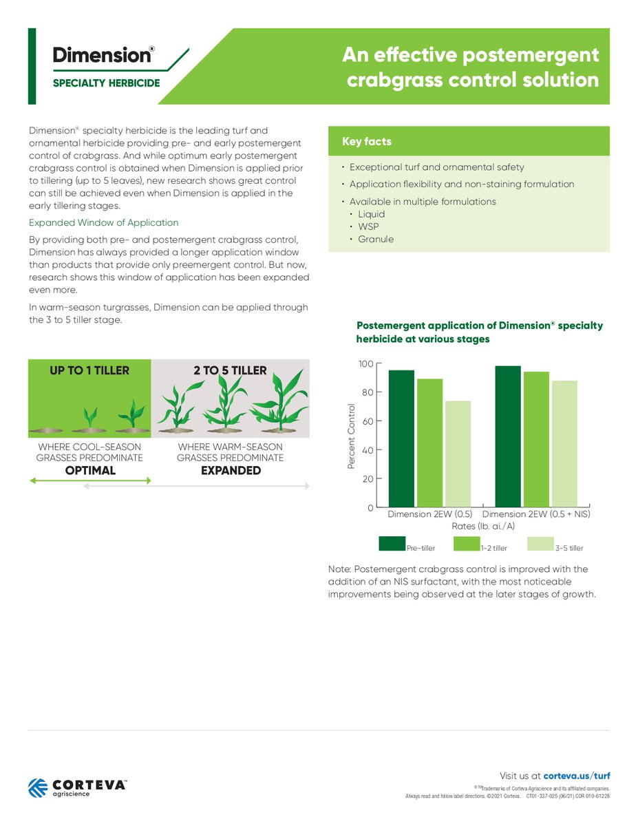 Crabgrass is an opportunistic annual grass that sprouts in the late Spring, anywhere there is bare soil, water, and sunlight. Dimension by <a href="/corteva/">Corteva Agriscience</a>, an effective post emergent crabgrass control solution.