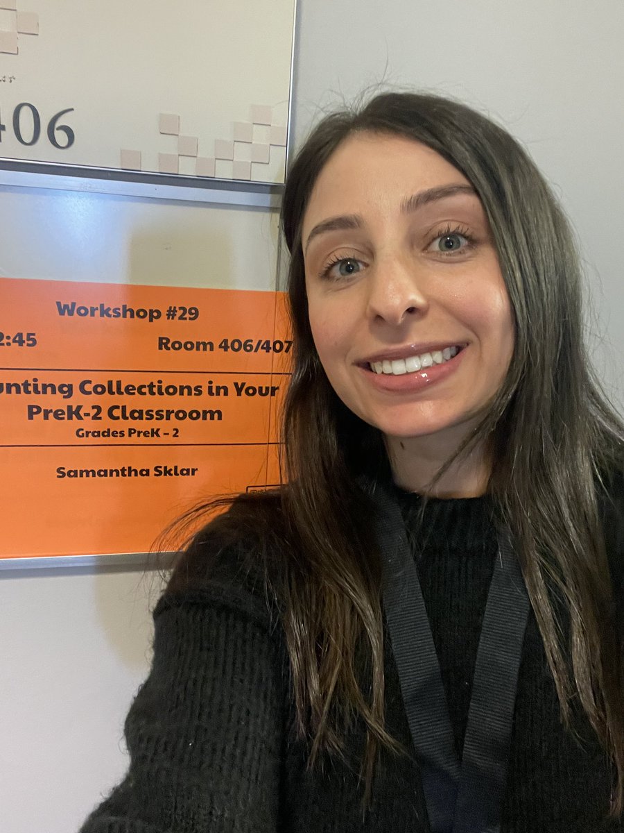 MissSklar's tweet photo. So excited to share my love of Counting Collections at 1:45 in room 406/407! @ATMIM_Updates #mtbos #iteachmath #atmim https://t.co/E4Y8MxyKC0