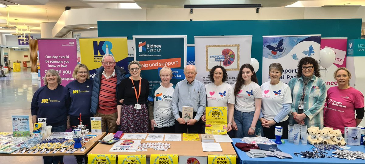 Great #WorldKidneyDay promoting #kidneyhealthforall & 'Time Well Spent' Renal Book Club with Prof Maurice Savage, retired Paediatric Nephrologist. His book 'Children Are My Heroes' will be 1st on the list for the book club To get involved sign up here... shorturl.at/abG25