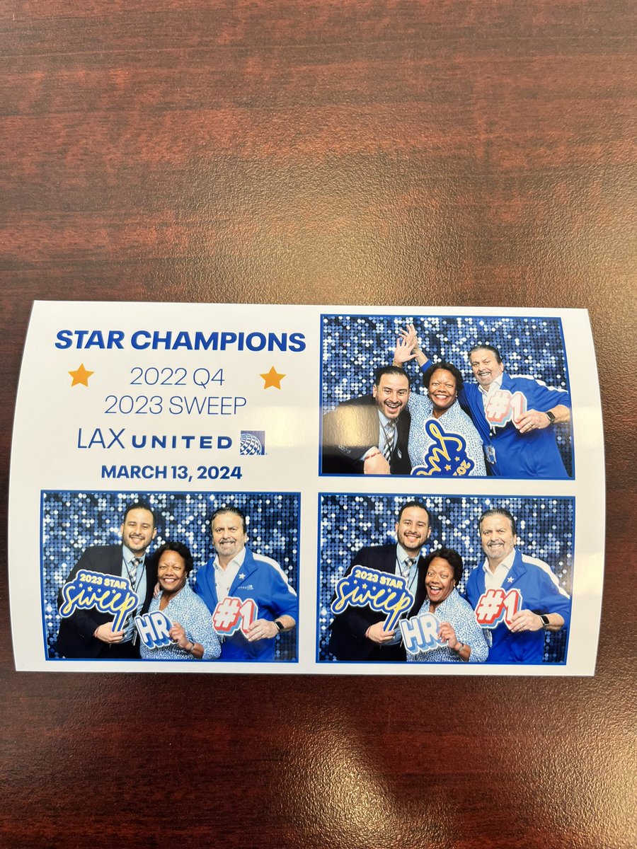 Great time at our LAX 4th Quarter STAR celebration. This is our 5th quarter in a row as STAR winners.