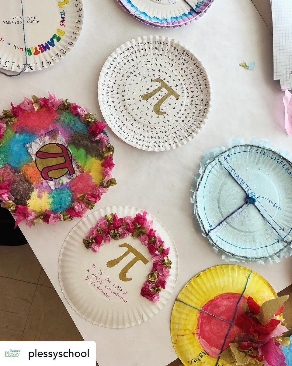 Happy #PiDay (3.14) from Ms. Kavanaugh’s class at @PlessySchool ! 🥧✨ 

Let’s indulge in the infinite possibilities of learning and discovery, one slice of knowledge at a time. 📚🔍 #AttendToday #AchieveTomorrow 
• • • 
Happy #piday (3.14) from Ms. Kavanaugh’s class!