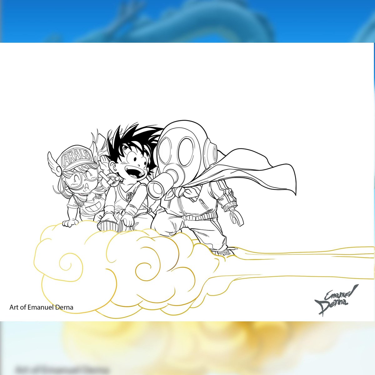 EmanuelDerna's tweet photo. Thank you for inspiring us all !!! Farewell to the Maestro !!! #AkiraToriyama #dragonball #arale #goku #sayan #manga #AnimeArt #sensei https://t.co/ddlAMTlSOV