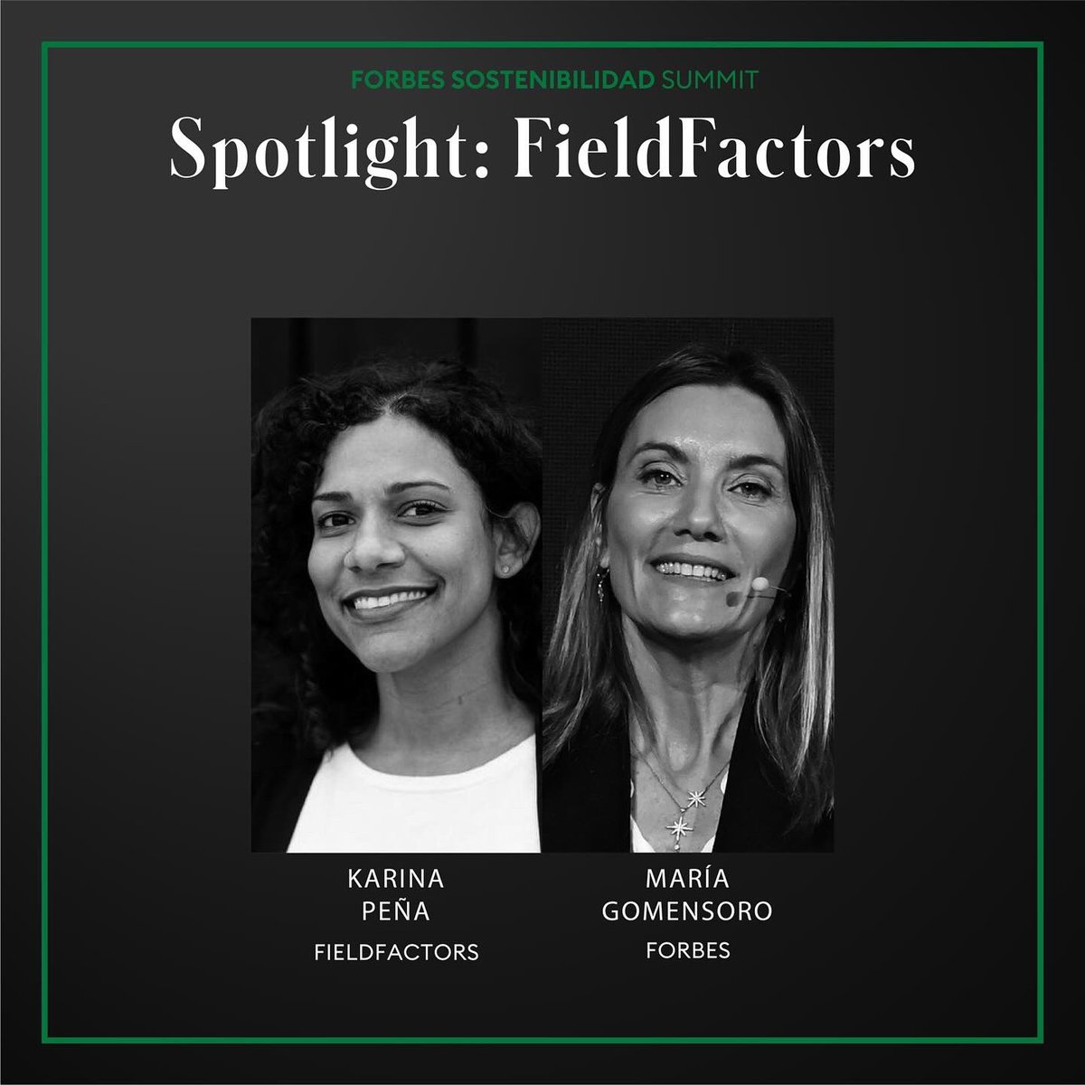 📣 El martes 19 de marzo llega la segunda edición local de #ForbesSostenibilidadSummit.

“Spotlight: FieldFactors”

Entrevista: <a href="/MariaGomensoro/">Maria Gomensoro</a>

👉 Evento presencial por invitación en @hyattcentricmvd de 9 a 13 horas.

📍Por más información: summitforbes@forbesuruguay.com