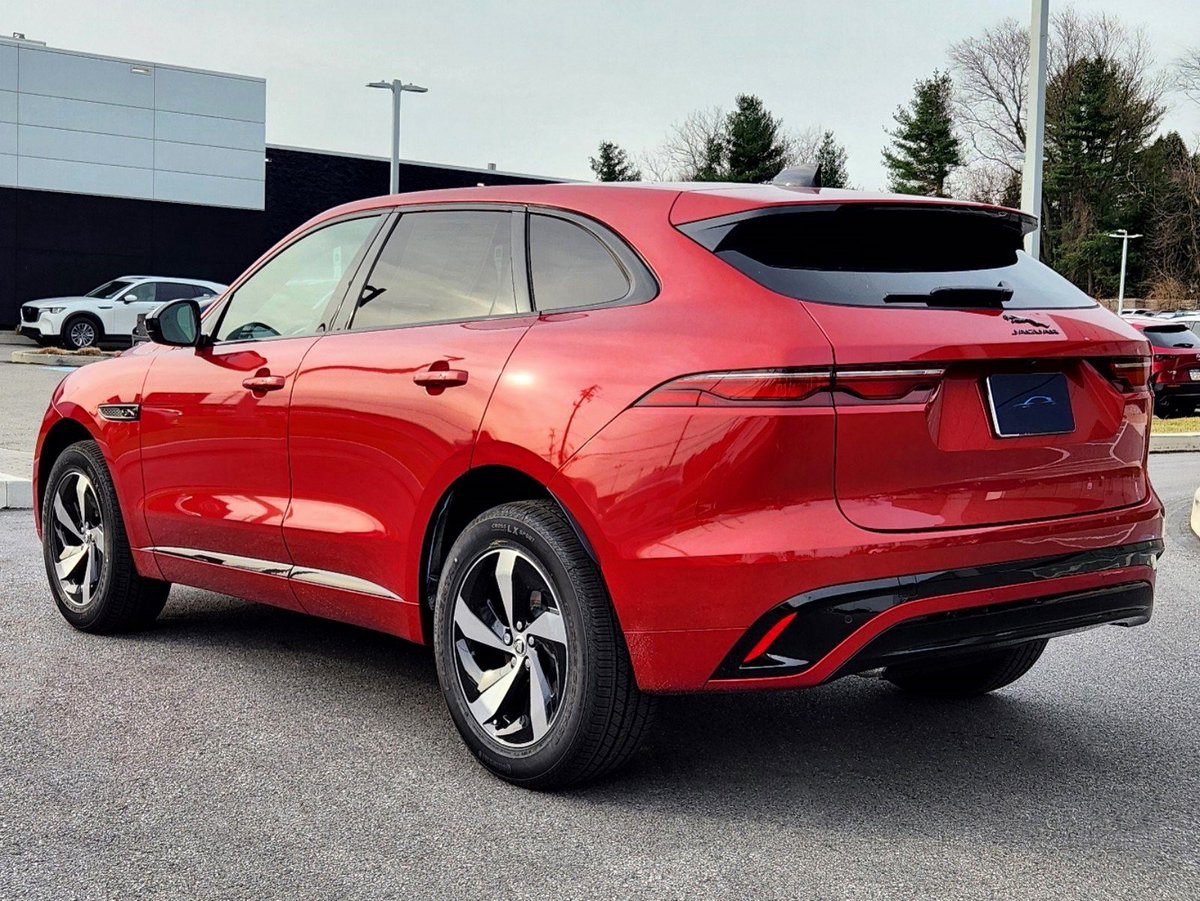 JLRwestchester's tweet image. The 2025 Jaguar F-Pace has arrived here at Jaguar Land Rover West Chester, and it is red hot 🔥

This Firenze Red #JaguarFPace sports Ebony Perforated DuoLeather, and is well equipped with 19" Diamond Turned Wheels and Heated Front Sport Seats.

MSRP: $60,233
Stock Number: J25003