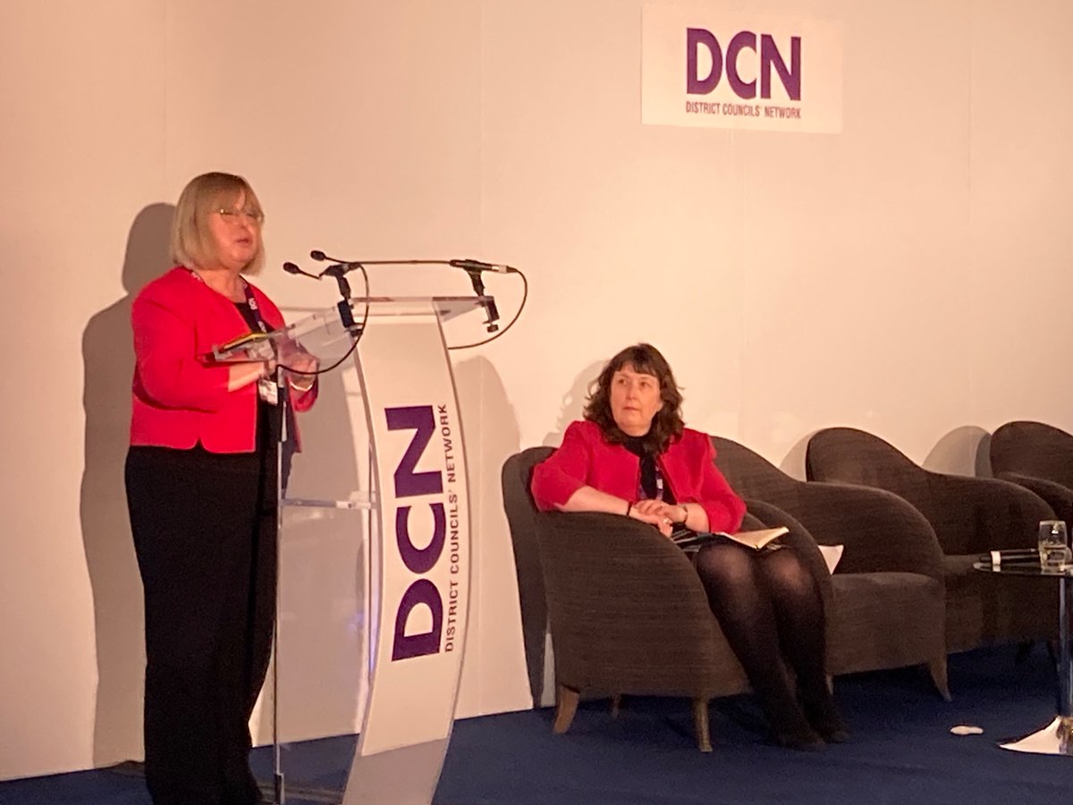 “District councils clearly put the local into #localgov.” @LizTwistMP speaks at #dcnconf2024