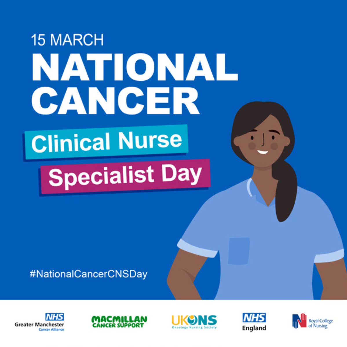 MFT NHS (@mftnhs) on Twitter photo Tomorrow is the third #NationalCancerCNSDay!
We are proud to be sharing our support for this incredible workforce and will be posting quotes from colleagues within our fantastic CNS team!
Watch this space! ✨ 💙
<a href="/UKONSmember/">UKONS</a> <a href="/macmillancancer/">Macmillan Cancer Support</a> <a href="/NHSEngland/">NHS England</a> <a href="/theRCN/">The RCN</a> Tomorrow is the third #NationalCancerCNSDay!
We are proud to be sharing our support for this incredible workforce and will be posting quotes from colleagues within our fantastic CNS team!
Watch this space! ✨ 💙
<a href="/UKONSmember/">UKONS</a> <a href="/macmillancancer/">Macmillan Cancer Support</a> <a href="/NHSEngland/">NHS England</a> <a href="/theRCN/">The RCN</a>