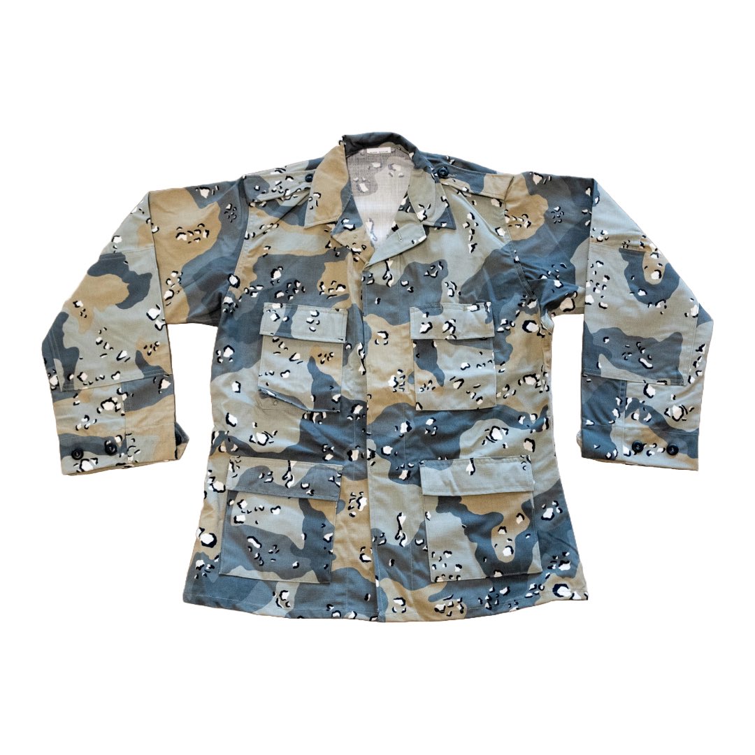 amerpipedream's tweet photo. 🇦🇫 Afghan Border Police Blue Choccy Chip Shirts just dropped. Sizes up to large/regular, US BDU cut and sizing. https://t.co/jFPWTpXKMH
