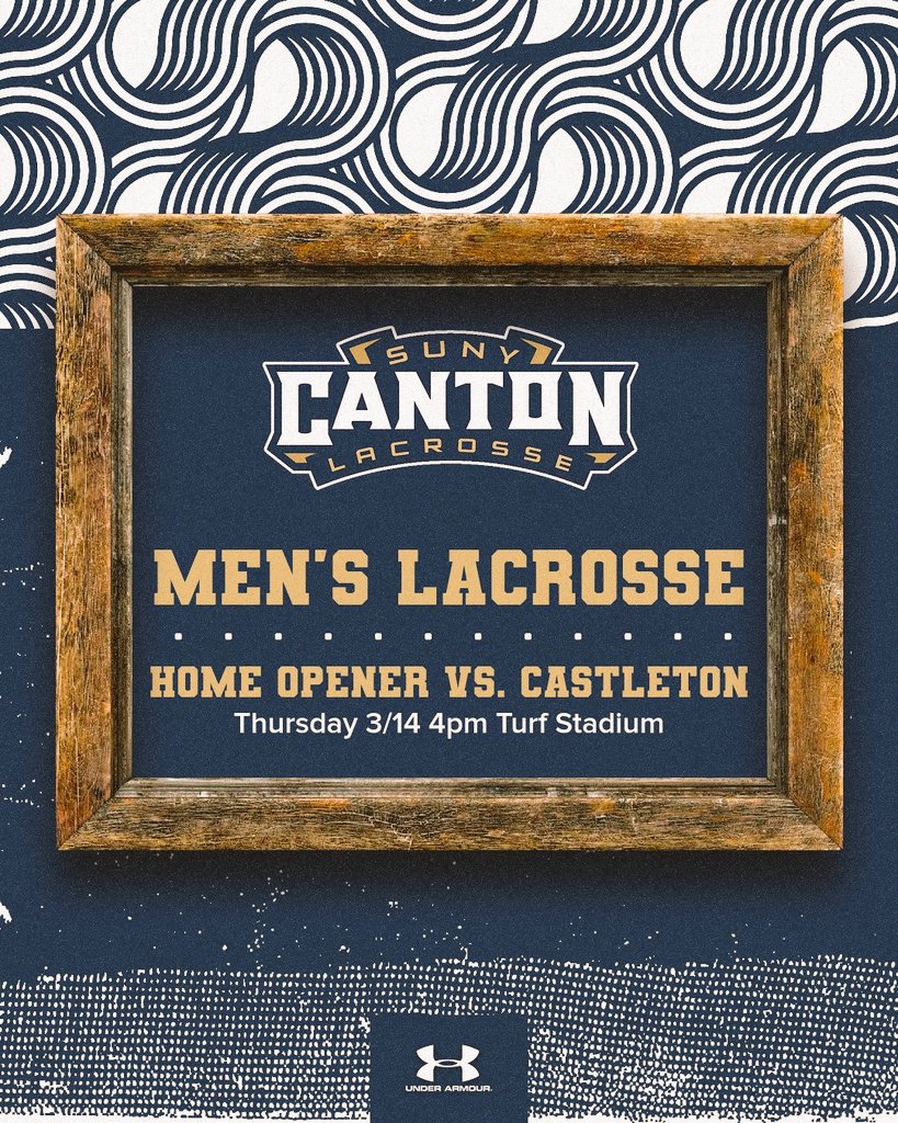 Cantonmenslax's tweet photo. Home opener 4pm versus Castleton on the turf! #cantonlax #GRIT #character #feetonthegroundshoestied #DP20 #CB22 #CG6 #CV8 https://t.co/xmYC7ckW5D