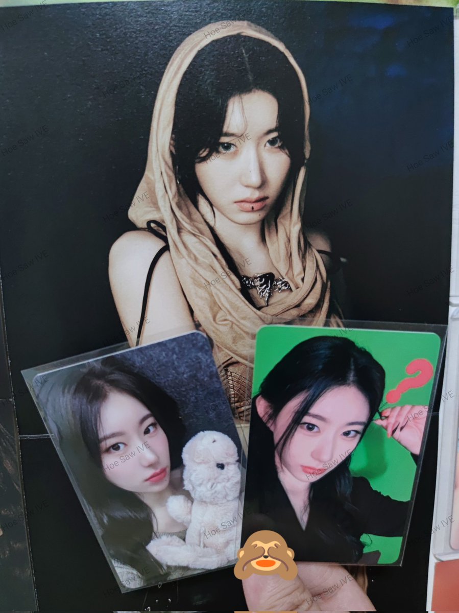 GaeulsCartz's tweet photo. My Chaeryeong pcs are here, thank you and until our next transaction 🫶
#mercimia #frommia #Hoes_mails https://t.co/z9MW6QyD2D