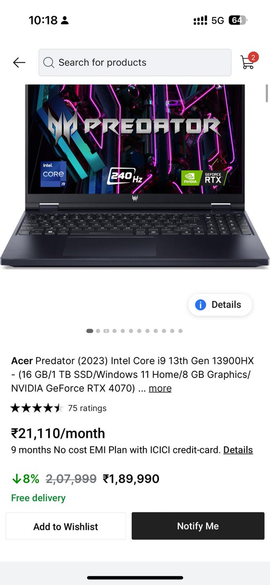 vimalsocial's tweet photo. My most recent email to ACER support from which i bought a core i9 &amp; RTX 4070 Laptop from for professional work.

Its been sitting dead from Feb 10th after just 3 months of usage &amp; horrible customer service - Still being sold for INR 1.9 L

@Acer_India @Acer #CustomerService https://t.co/8Lc52ozlsM