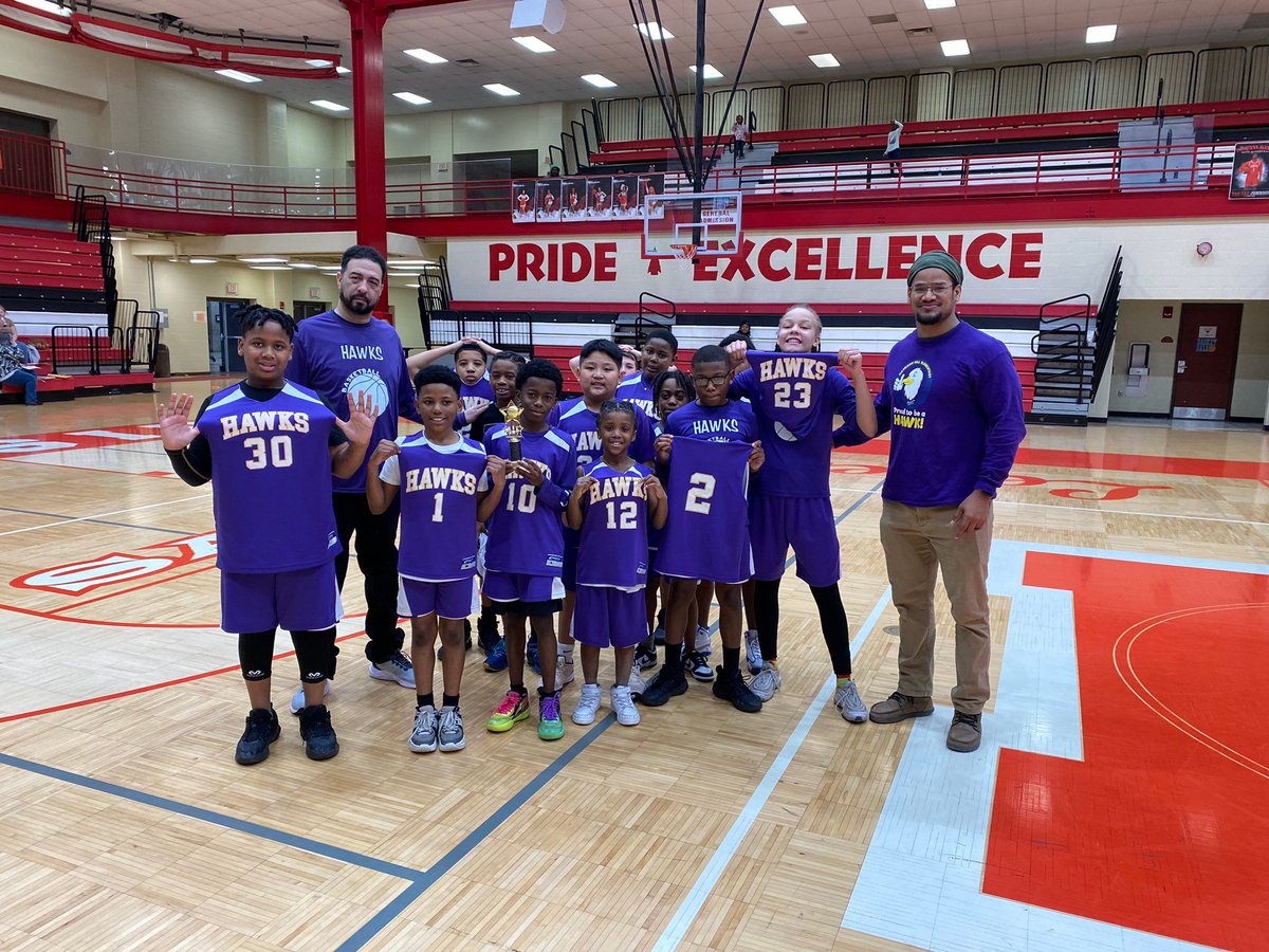 We're throwing back to last weekend's #elementarybasketball tournaments at North Side and Wayne High Schools. The games played at North Side featured 7 schools with co-ed teams and Haley beat Harrison Hill for the championship. #ThrowbackThursday (1/2)
