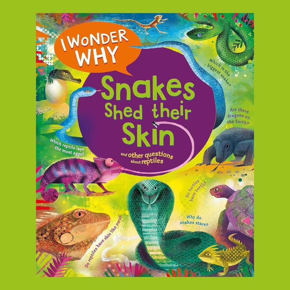 The bestselling I Wonder Why series is back with answers to all the questions you've ever wanted to ask about the natural world! 

Gareth Lucas’ joyful illustrations bring these facts to life in I Wonder Why Snakes Shed their Skin 🐍

<a href="/garethlucasart/">Gareth Lucas</a>
<a href="/KingfisherBooks/">Kingfisher Books</a>