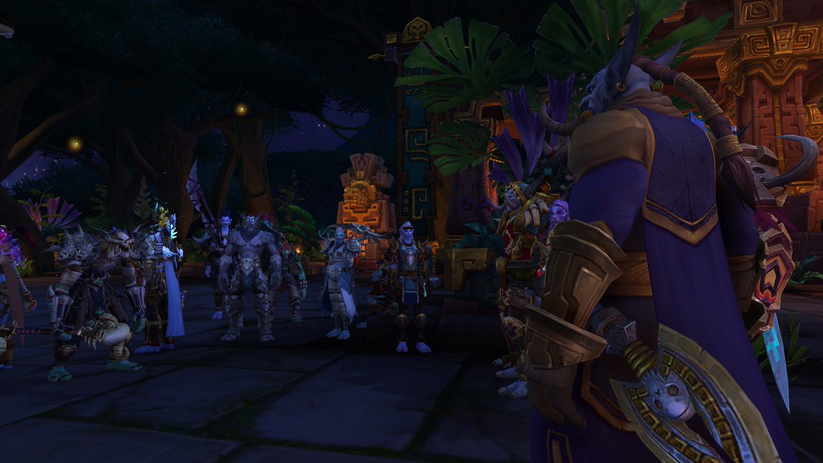 Manatusk's tweet image. The inaugural Zuldazar Social Hours on Argent Dawn ended up being a GREAT succes with +40 individual characters dropping by throughout the evening! 

.. and remember to join the Terrace of Tribes Discord Server (discord.gg/ptbZ9j2) if you're a tusked aficionado like myself🥳